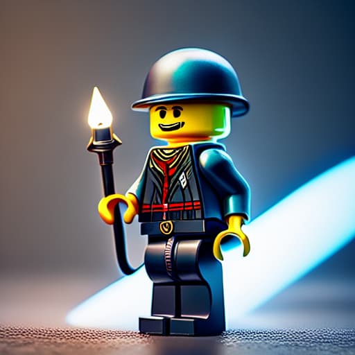  lego cute small gaming character hyperrealistic, full body, detailed clothing, highly detailed, cinematic lighting, stunningly beautiful, intricate, sharp focus, f/1. 8, 85mm, (centered image composition), (professionally color graded), ((bright soft diffused light)), volumetric fog, trending on instagram, trending on tumblr, HDR 4K, 8K