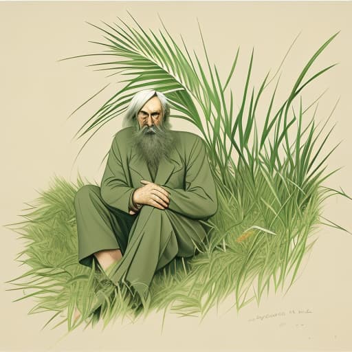  Leaves of grass Walt Whitman drawings