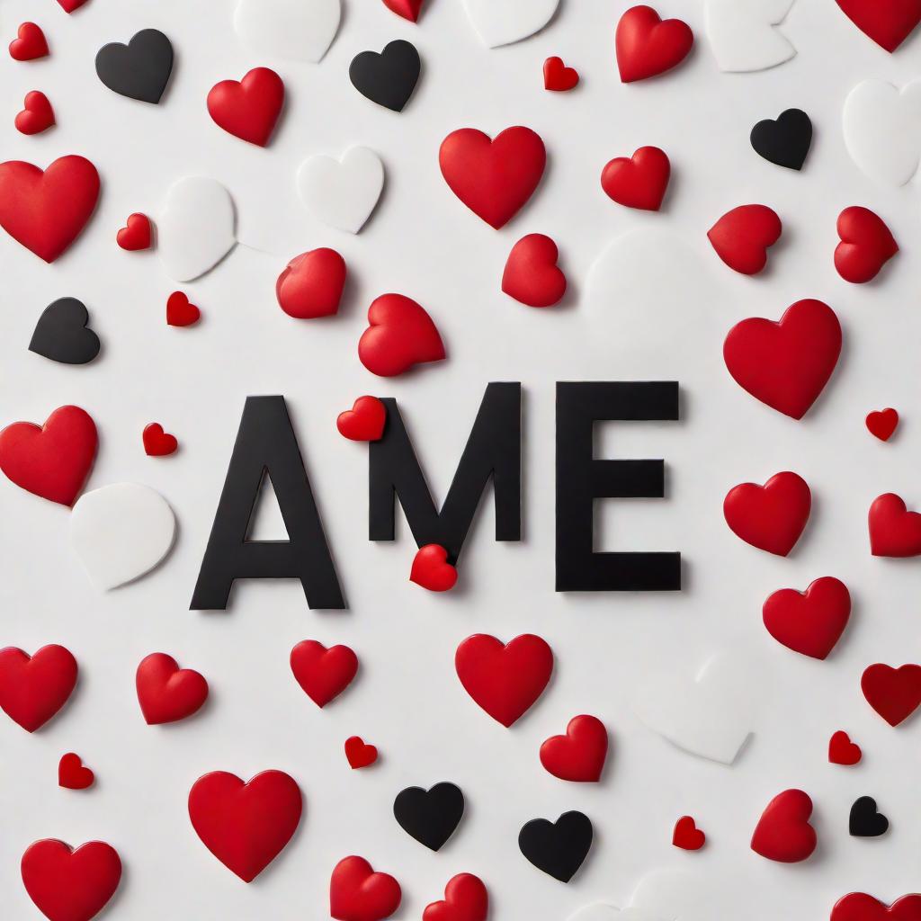  A stylized representation of the word 'me' with a heart shape above the letters. The letters 'm' and 'e' are in a bold, black, sans-serif font. A red heart floats above the letters, symbolizing love or self-affection. The background is white, ensuring a clean and simple design that emphasizes the contrast between the black text and the red heart. hyperrealistic, full body, detailed clothing, highly detailed, cinematic lighting, stunningly beautiful, intricate, sharp focus, f/1. 8, 85mm, (centered image composition), (professionally color graded), ((bright soft diffused light)), volumetric fog, trending on instagram, trending on tumblr, HDR 4K, 8K