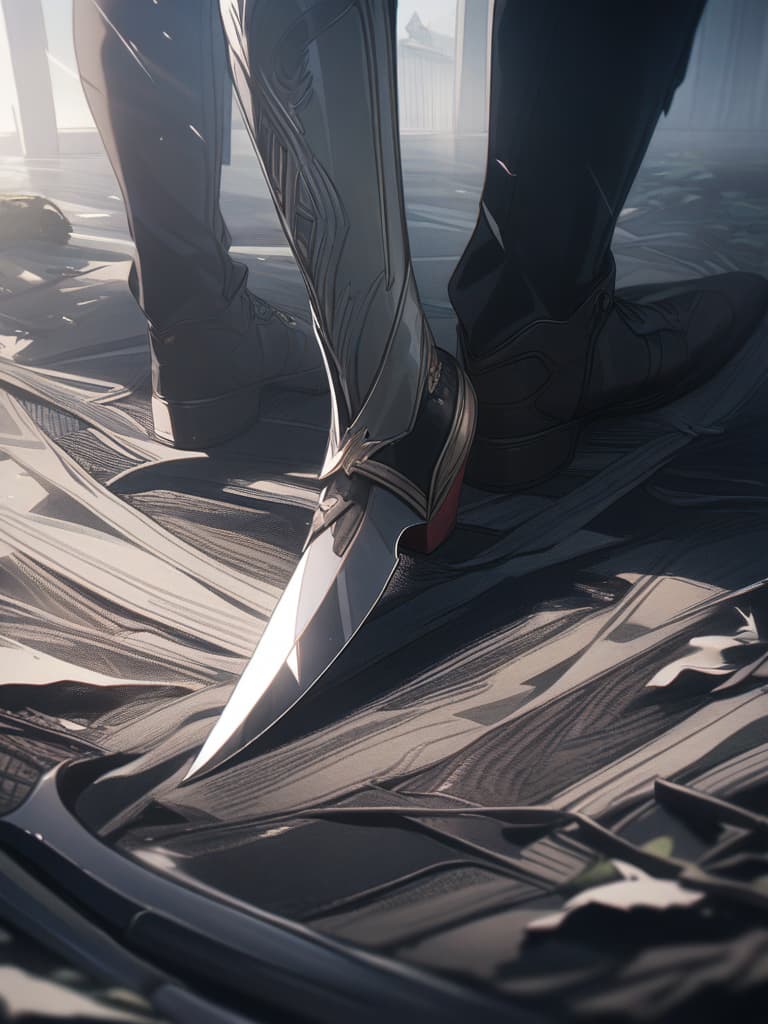  Knife, servant, masterpiece, best quality,8k,ultra detailed,high resolution,an extremely delicate and beautiful,hyper detail