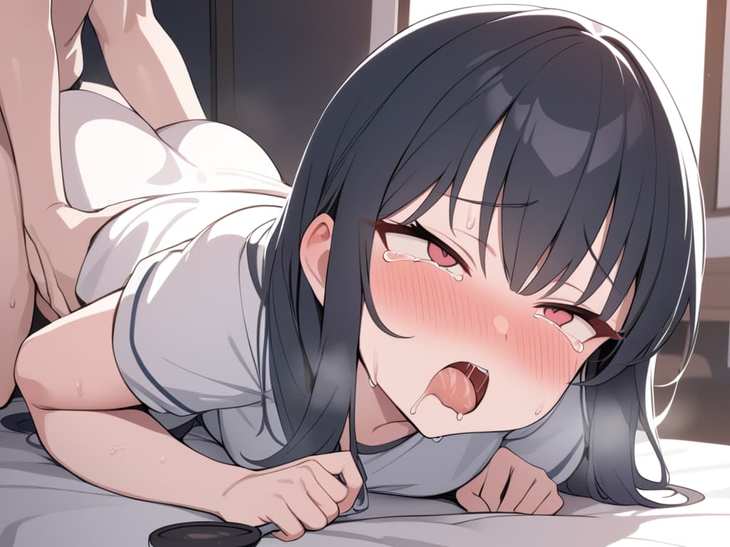  Black hair, big s, insertion, piles, , sweat, blush, , rough breath, ahegao, crawl, crying, crying, feeding women, beds, women ed by boys, elementary students, masterpiece, best quality,8k,ultra detailed,high resolution,an extremely delicate and beautiful,hyper detail