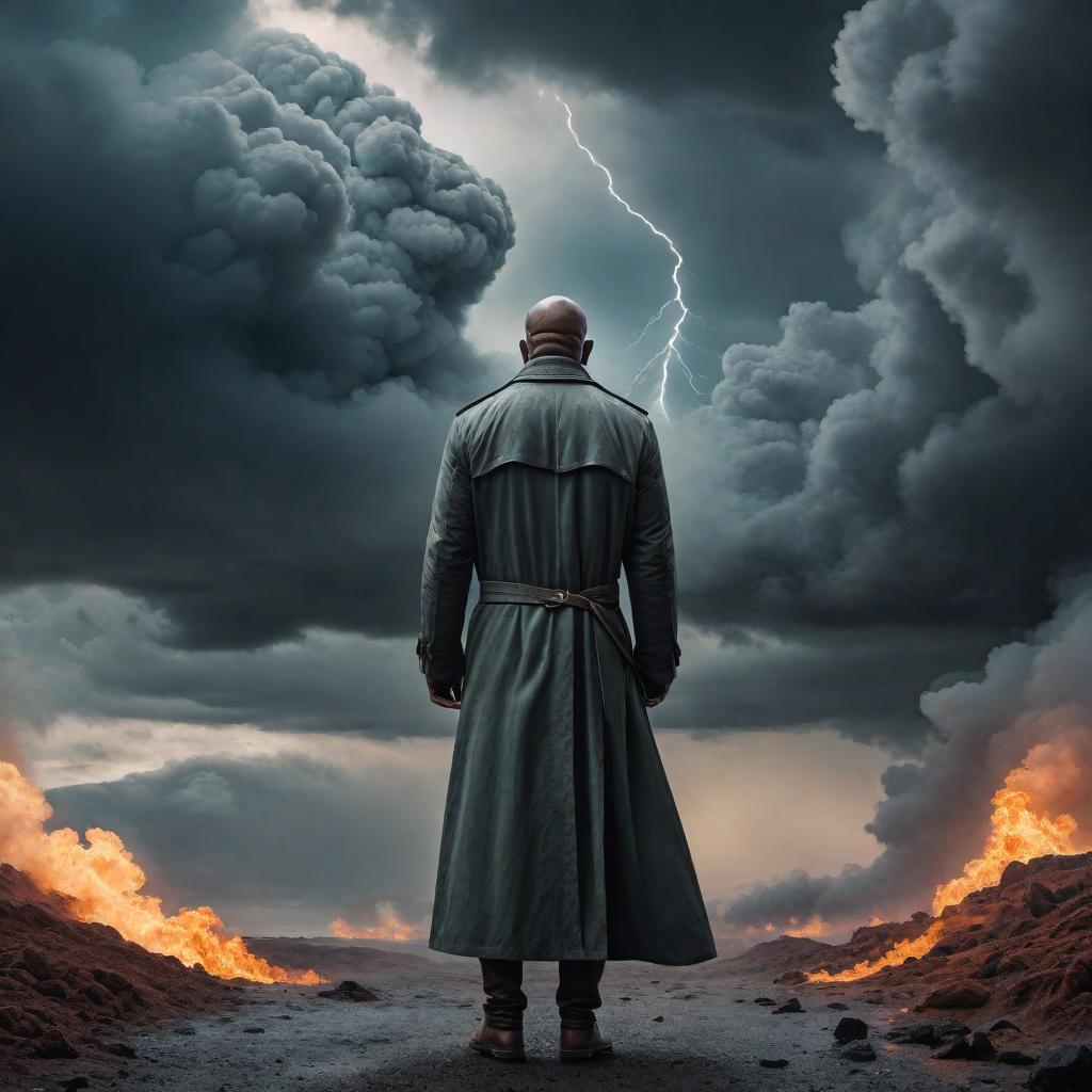  An intricate and symbolic depiction of the psychology and emotions of betrayal. Show a human figure experiencing a range of emotions such as shock, anger, sadness, and hurt. Around the central figure, illustrate elements representing manipulation actions like gaslighting and lying, isolation behaviors, and cognitive dissonance. In the background, incorporate abstract designs of anxiety, confusion, and a stormy sky to symbolize internal chaos. Use a mixture of warm and cold colors to signify the contrast between emotional pain and the path to healing and growth. Display elements of therapy, self-care, and recovery surrounding the central figure to indicate the journey toward healing. hyperrealistic, full body, detailed clothing, highly detailed, cinematic lighting, stunningly beautiful, intricate, sharp focus, f/1. 8, 85mm, (centered image composition), (professionally color graded), ((bright soft diffused light)), volumetric fog, trending on instagram, trending on tumblr, HDR 4K, 8K