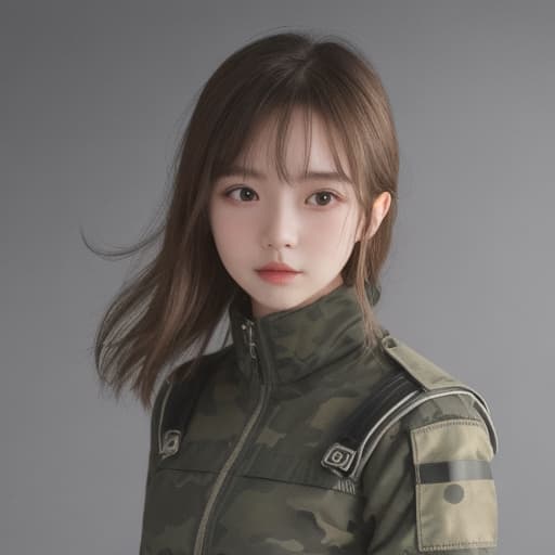  girl, best quality, solo, headshot, simple background