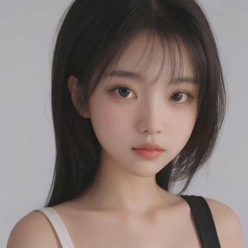  girl, best quality, solo, headshot, simple background