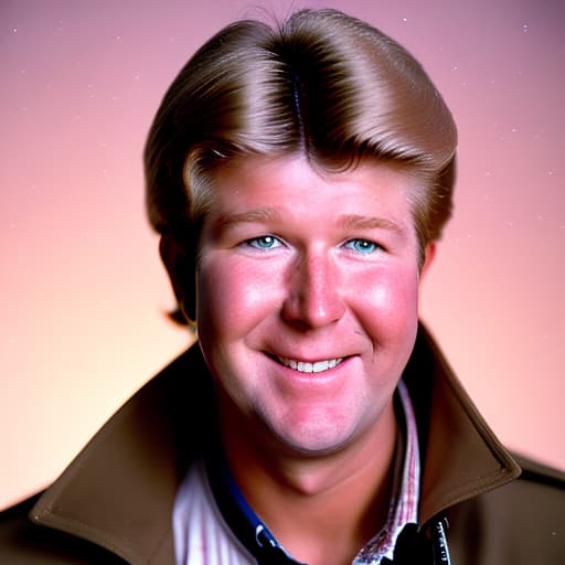 portrait+ style Larry Wilcox queer face