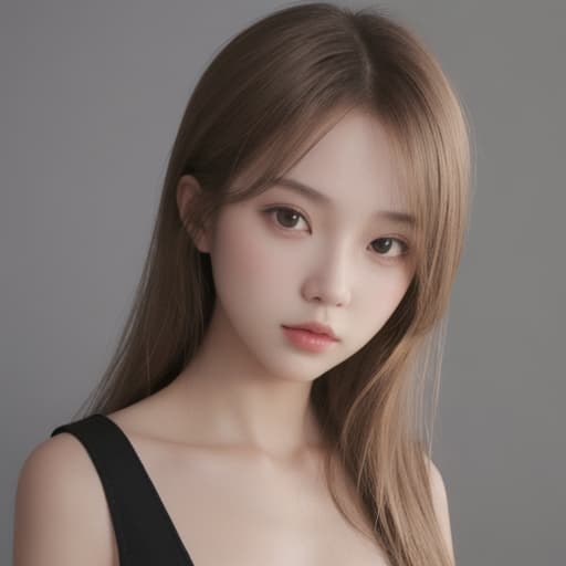  girl, best quality, solo, headshot, simple background