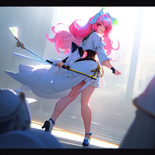  (Beauty school), anime, highly detailed, 4k, high quality, trending on art station hyperrealistic, full body, detailed clothing, highly detailed, cinematic lighting, stunningly beautiful, intricate, sharp focus, f/1. 8, 85mm, (centered image composition), (professionally color graded), ((bright soft diffused light)), volumetric fog, trending on instagram, trending on tumblr, HDR 4K, 8K