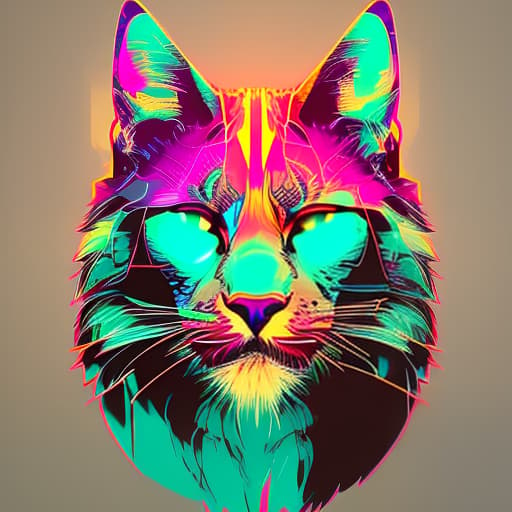 nvinkpunk lynx, (logo:1.3), vector graphics, brand, design, inspired, (straight:1.3), (symmetrical:0.4) hyperrealistic, full body, detailed clothing, highly detailed, cinematic lighting, stunningly beautiful, intricate, sharp focus, f/1. 8, 85mm, (centered image composition), (professionally color graded), ((bright soft diffused light)), volumetric fog, trending on instagram, trending on tumblr, HDR 4K, 8K