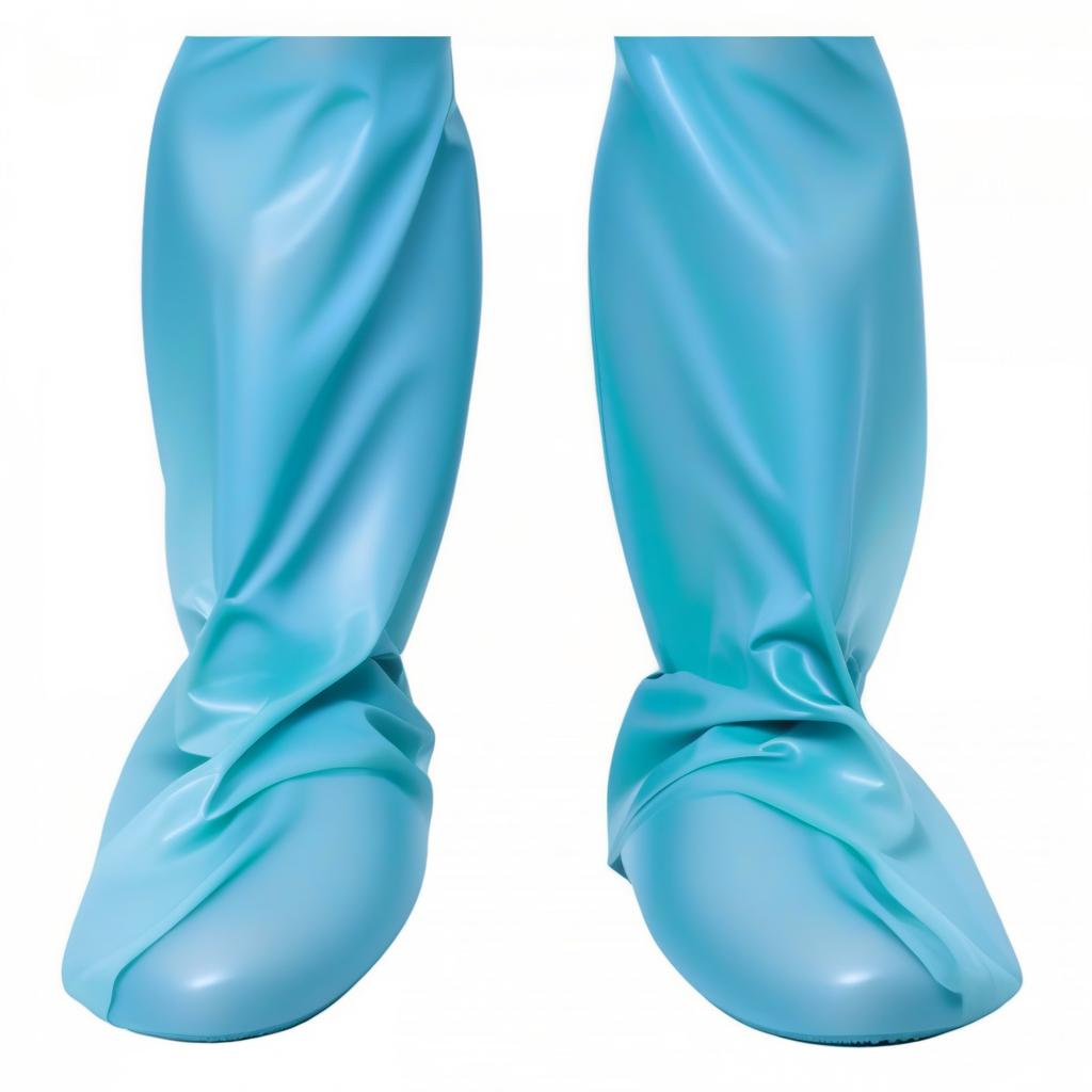  Remember how high surgical tights with upper elastic bands, made of glossy latex, look, the lower part (from the sole to the ankle: 1.2), (dark green: 1.3), the upper part (from the ankle to the knee: 1.2), (dark blue: 1.3). hyperrealistic, full body, detailed clothing, highly detailed, cinematic lighting, stunningly beautiful, intricate, sharp focus, f/1. 8, 85mm, (centered image composition), (professionally color graded), ((bright soft diffused light)), volumetric fog, trending on instagram, trending on tumblr, HDR 4K, 8K