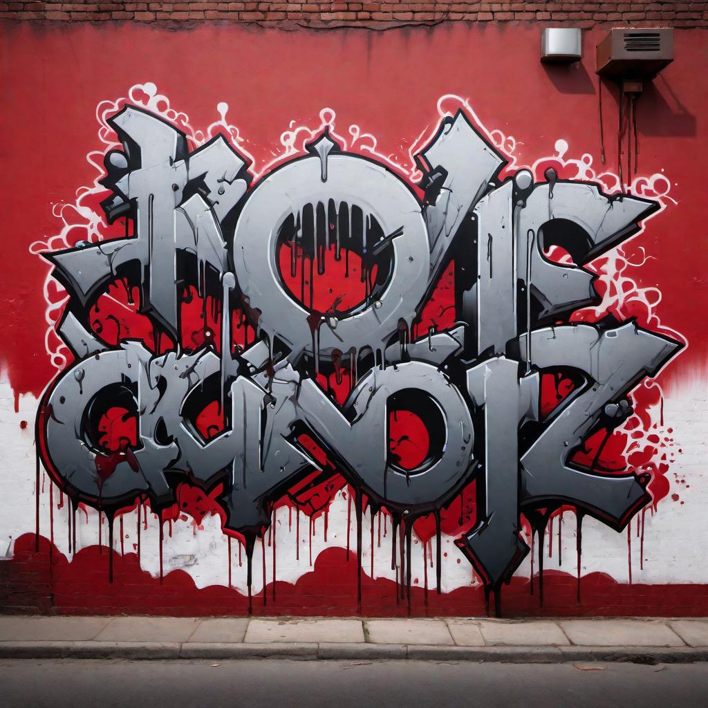  A custom graffiti-type design with the words 'Acktive Memberz' in a blood-dripping font. The design should have an urban, street-art vibe with bold, edgy lettering. The blood-dripping effect should be prominent, making the text look intense and dynamic. The background should complement the overall gritty and raw aesthetic of the design. hyperrealistic, full body, detailed clothing, highly detailed, cinematic lighting, stunningly beautiful, intricate, sharp focus, f/1. 8, 85mm, (centered image composition), (professionally color graded), ((bright soft diffused light)), volumetric fog, trending on instagram, trending on tumblr, HDR 4K, 8K