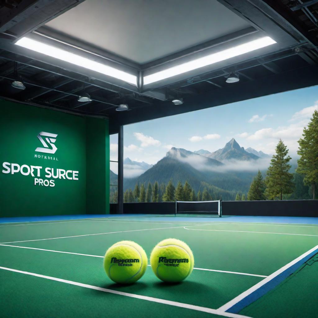  Create a modern, 3D logo for a business named 'Sport Surface Pros' which specializes in sports court resurfacing. The logo should incorporate a tennis ball and a tennis court, and feature the colors green and blue prominently. hyperrealistic, full body, detailed clothing, highly detailed, cinematic lighting, stunningly beautiful, intricate, sharp focus, f/1. 8, 85mm, (centered image composition), (professionally color graded), ((bright soft diffused light)), volumetric fog, trending on instagram, trending on tumblr, HDR 4K, 8K