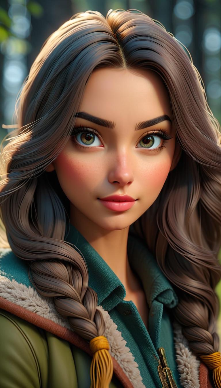  Professional 3D model of Cute . Rendered with Octane, the model is highly detailed,dramatic lighting. hyperrealistic, full body, detailed clothing, highly detailed, cinematic lighting, stunningly beautiful, intricate, sharp focus, f/1. 8, 85mm, (centered image composition), (professionally color graded), ((bright soft diffused light)), volumetric fog, trending on instagram, trending on tumblr, HDR 4K, 8K