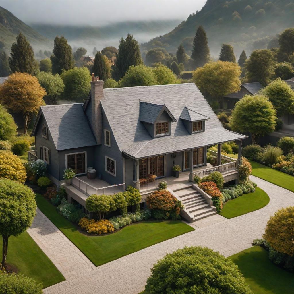  A simple emoji representation of a house (🏠) on a plain background hyperrealistic, full body, detailed clothing, highly detailed, cinematic lighting, stunningly beautiful, intricate, sharp focus, f/1. 8, 85mm, (centered image composition), (professionally color graded), ((bright soft diffused light)), volumetric fog, trending on instagram, trending on tumblr, HDR 4K, 8K