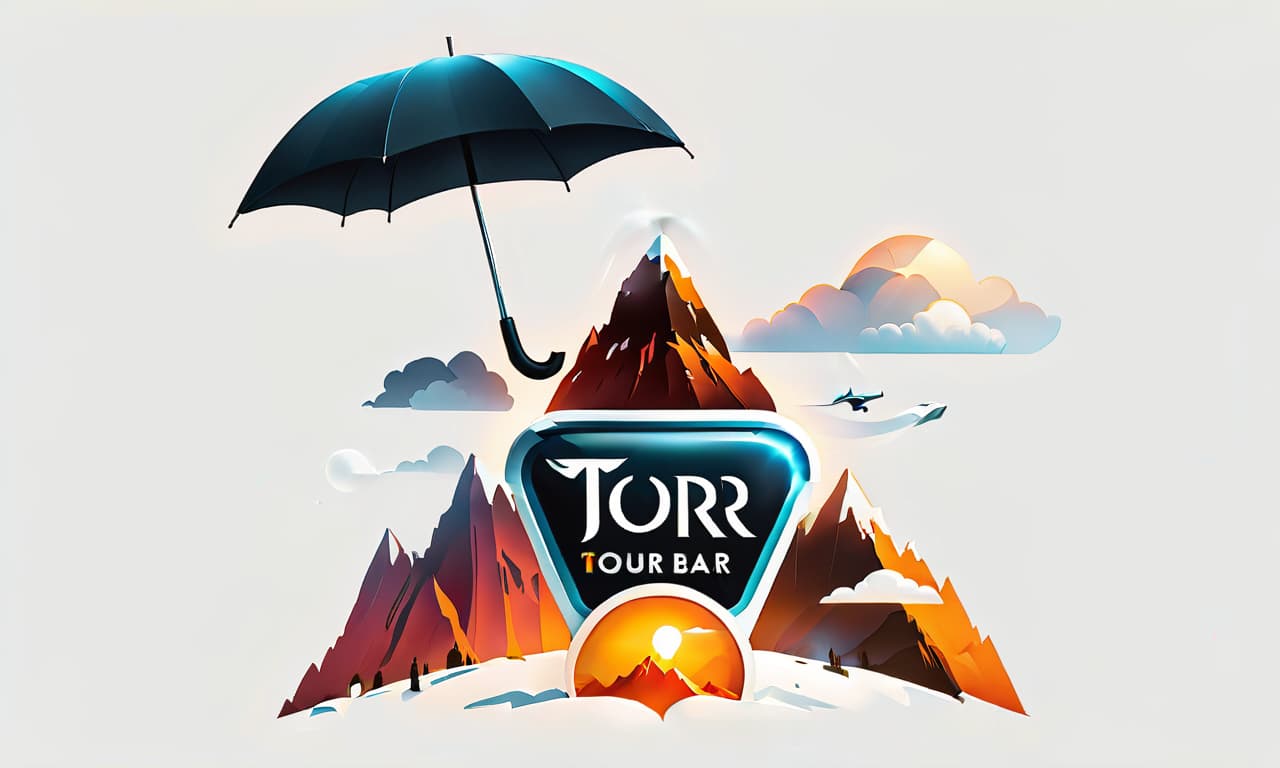  concept art Update the logo of the tourism company "Tour Bar Jara", 3D image, stylishly modern. Tourism. This can be related to the globalization of tourism and the ability to travel to any point in the world. Style for youth who use the internet and social networks. . digital artwork, illustrative, painterly, matte painting, highly detailed, LOGO hyperrealistic, full body, detailed clothing, highly detailed, cinematic lighting, stunningly beautiful, intricate, sharp focus, f/1. 8, 85mm, (centered image composition), (professionally color graded), ((bright soft diffused light)), volumetric fog, trending on instagram, trending on tumblr, HDR 4K, 8K