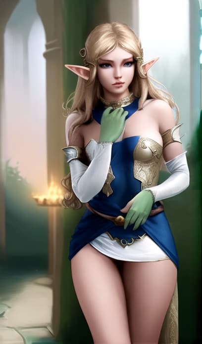  fantasy costume, female, beauty, elf