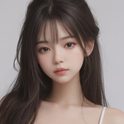  girl, best quality, solo, headshot, simple background