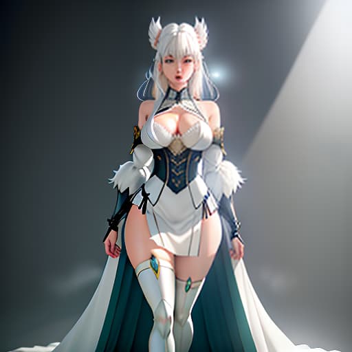  A young anime . , an unusually large , her , she has white hair. She her legs in different directions. She opened her mouth widely, pulled out her entire tongue. hyperrealistic, full body, detailed clothing, highly detailed, cinematic lighting, stunningly beautiful, intricate, sharp focus, f/1. 8, 85mm, (centered image composition), (professionally color graded), ((bright soft diffused light)), volumetric fog, trending on instagram, trending on tumblr, HDR 4K, 8K