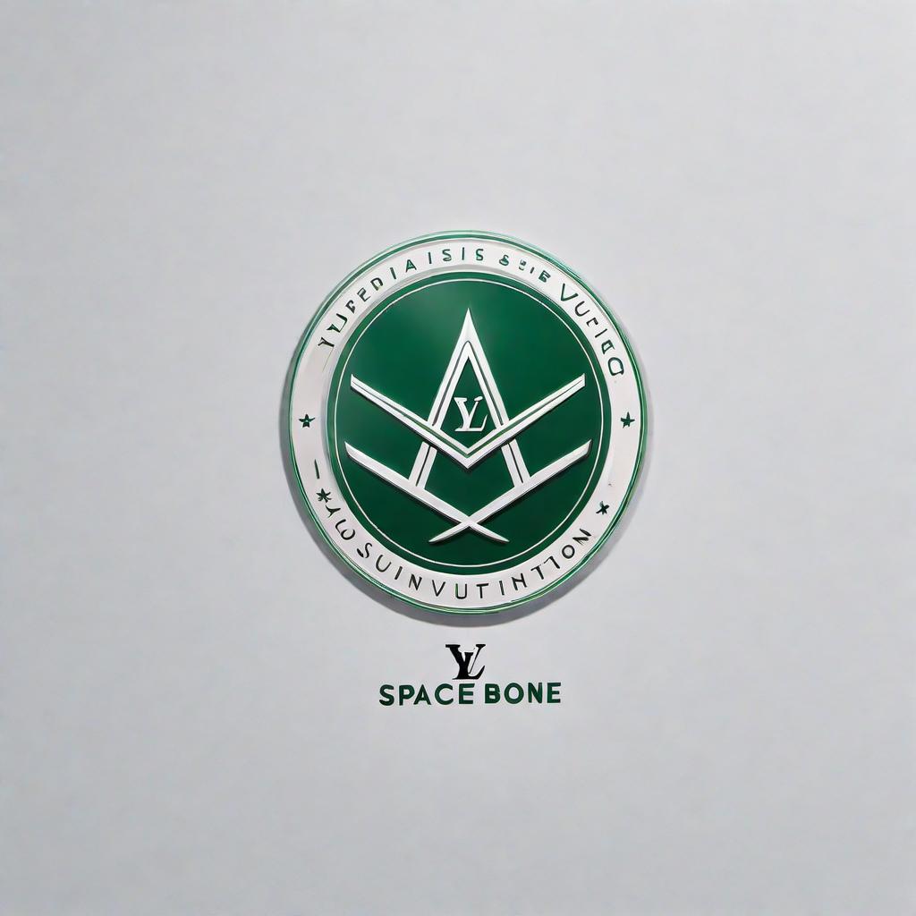  Simple and elegant logo design for a clothing brand named 'Space Bone', inspired by the minimalistic and iconic style of the Louis Vuitton logo. The design should incorporate the colors green, red, and white. Keep the logo clean, sophisticated, and suitable for a high-end fashion brand. Provide multiple variations in style, layout, and typography. hyperrealistic, full body, detailed clothing, highly detailed, cinematic lighting, stunningly beautiful, intricate, sharp focus, f/1. 8, 85mm, (centered image composition), (professionally color graded), ((bright soft diffused light)), volumetric fog, trending on instagram, trending on tumblr, HDR 4K, 8K