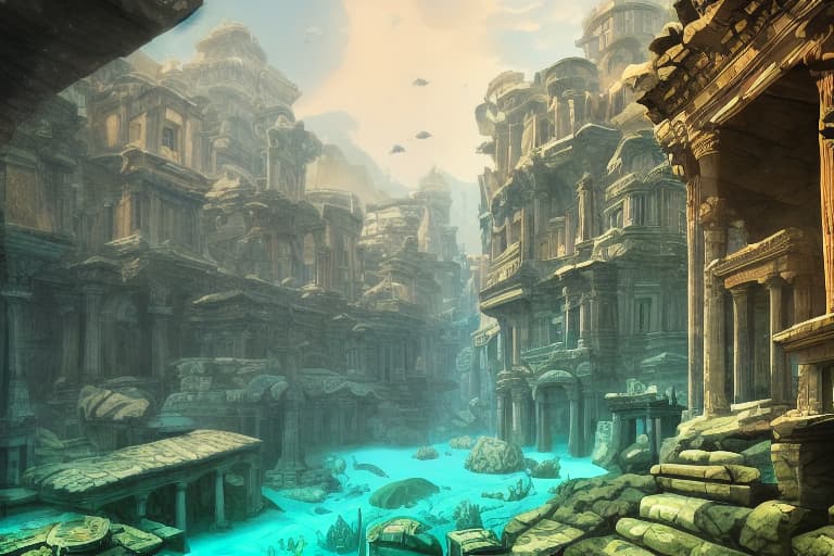  Ancient city underwater