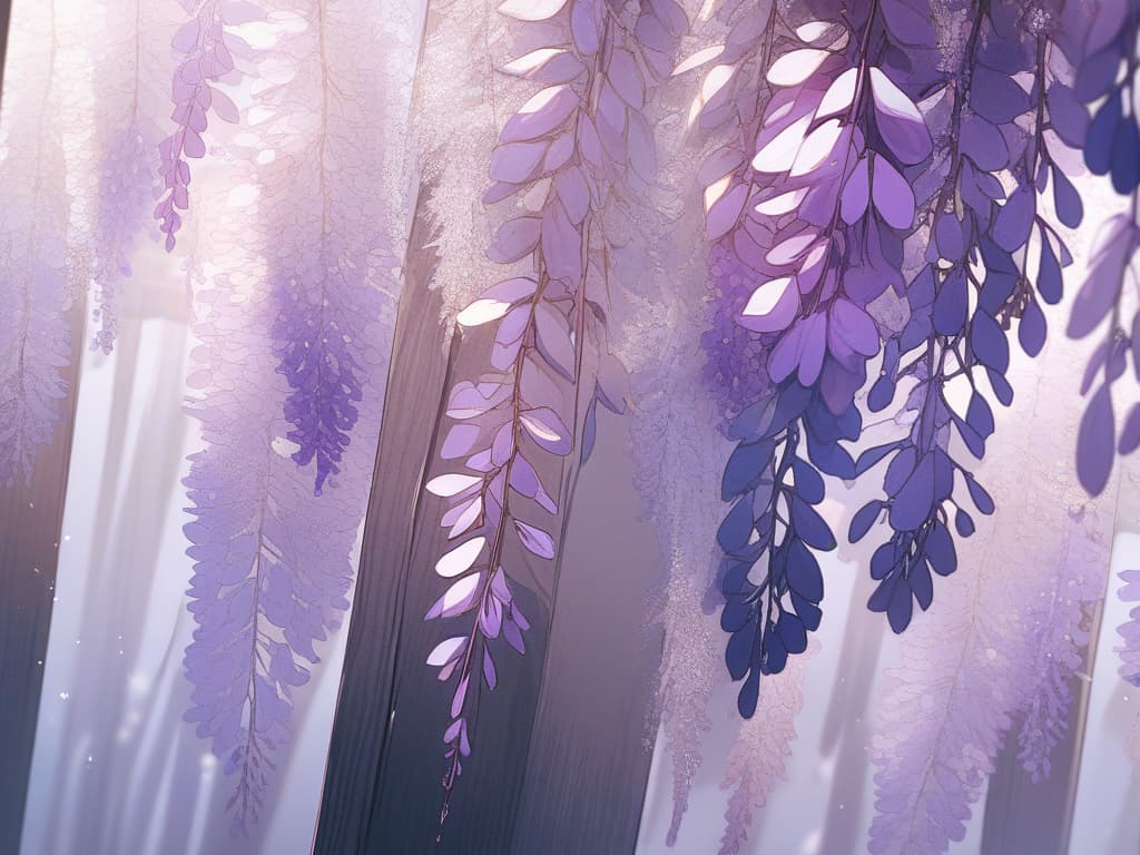  High image quality, glitter, wisteria, No human, masterpiece, best quality,8k,ultra detailed,high resolution,an extremely delicate and beautiful,hyper detail