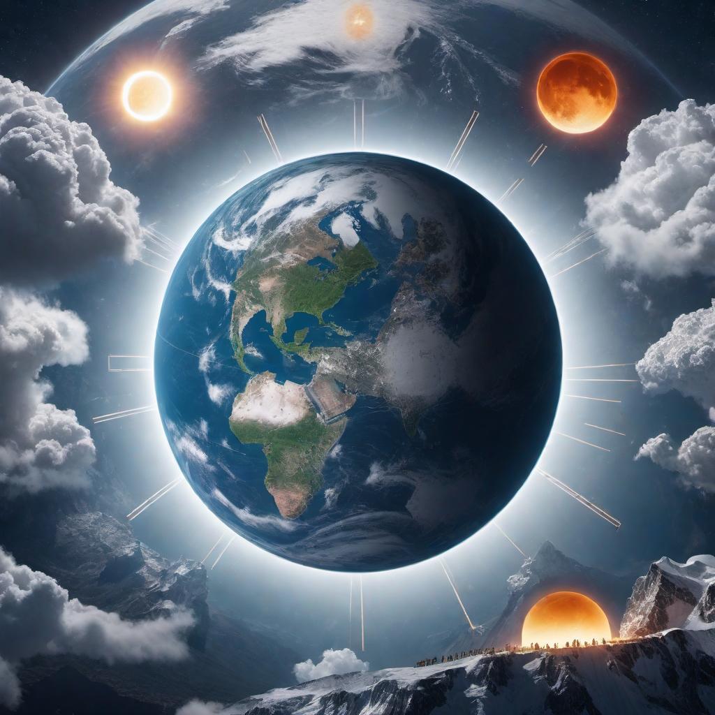  A TikTok video concept visual covering the hidden truth about civilizations, featuring visuals of electric vehicles, Antarctica, CERN, and the April 8th, 2024 eclipse. The scene should include text overlays like 'SECRET CIVILIZATIONS?', 'ANTARCTICA HIDDEN TRUTH', 'PORTALS?', and engaging elements like maps, mysterious graphics, and suspenseful backgrounds. The overall style should be captivating and mysterious to grab the audience’s attention. hyperrealistic, full body, detailed clothing, highly detailed, cinematic lighting, stunningly beautiful, intricate, sharp focus, f/1. 8, 85mm, (centered image composition), (professionally color graded), ((bright soft diffused light)), volumetric fog, trending on instagram, trending on tumblr, HDR 4K, 8K