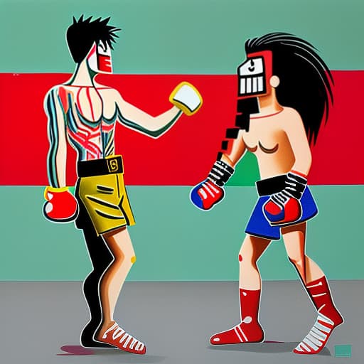  Fight with yourselfinmodernart