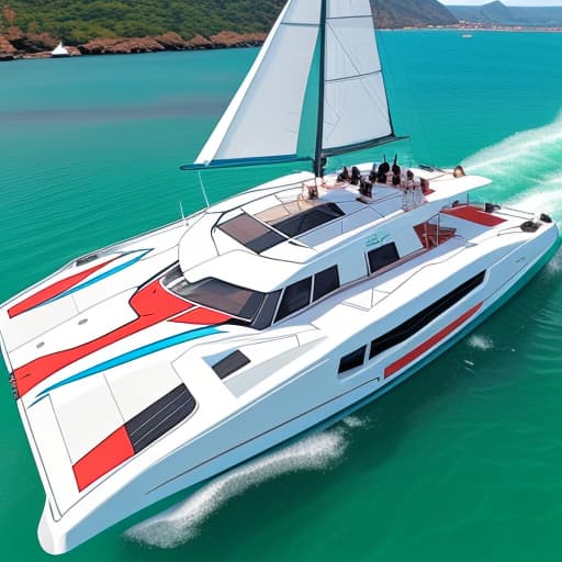  Power catamaran 14 meter