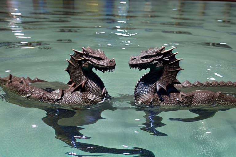  2 dragons sex training in water dojo
