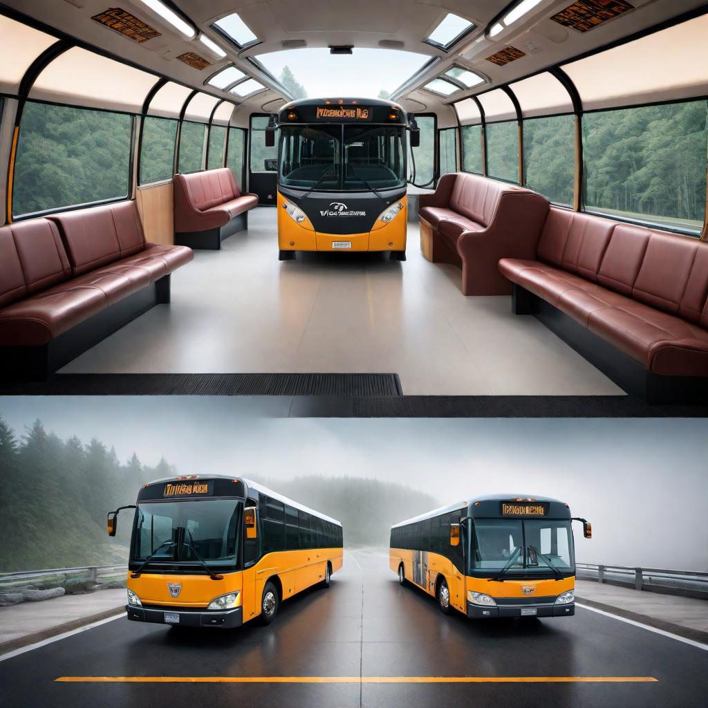  Create a variety of logo options for a passenger bus company. The logos should convey a sense of reliability, comfort, and safety while incorporating elements related to passenger transportation. hyperrealistic, full body, detailed clothing, highly detailed, cinematic lighting, stunningly beautiful, intricate, sharp focus, f/1. 8, 85mm, (centered image composition), (professionally color graded), ((bright soft diffused light)), volumetric fog, trending on instagram, trending on tumblr, HDR 4K, 8K