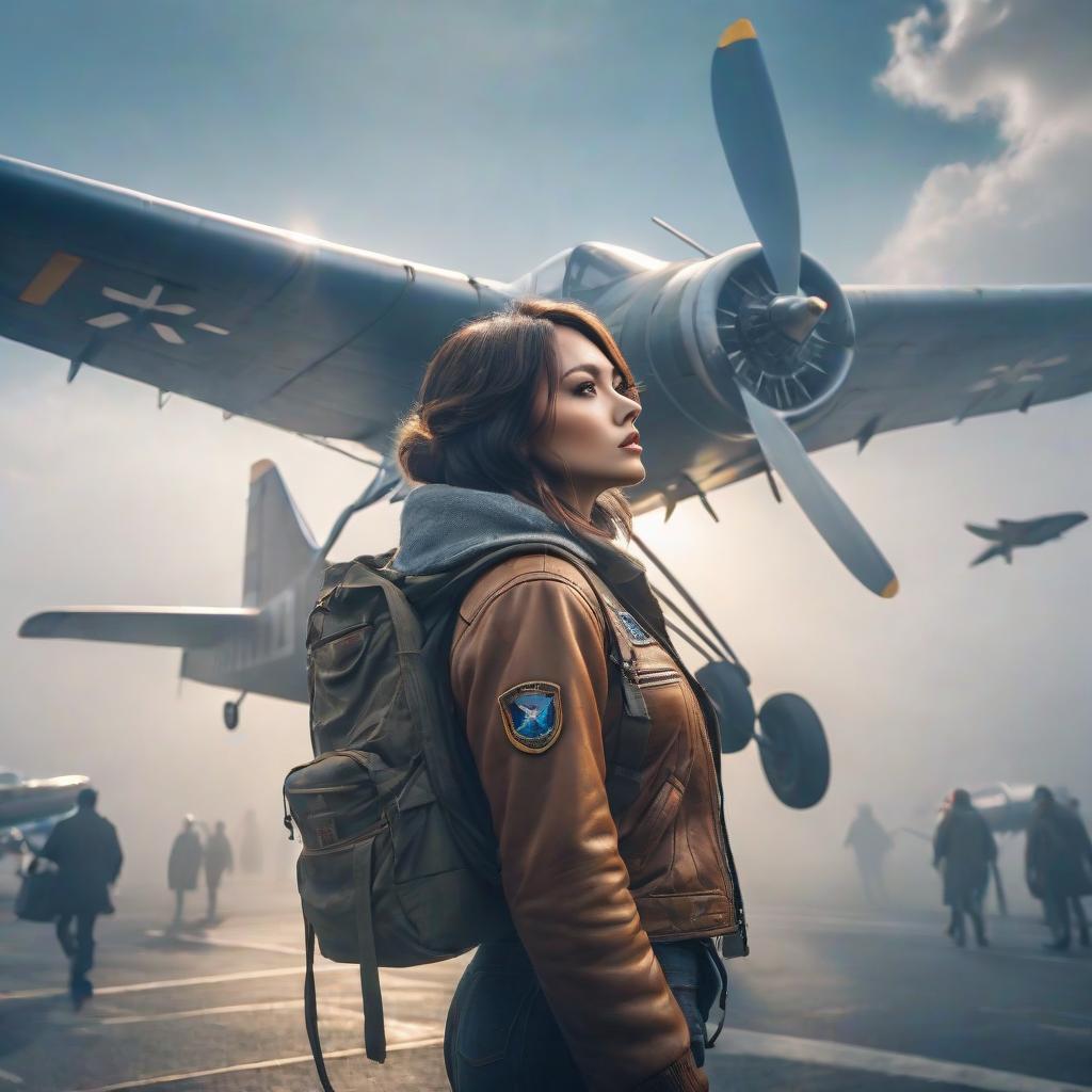  the airplane with hawk wings, sky, hyperrealistic, full body, detailed clothing, highly detailed, cinematic lighting, stunningly beautiful, intricate, sharp focus, f/1. 8, 85mm, (centered image composition), (professionally color graded), ((bright soft diffused light)), volumetric fog, trending on instagram, trending on tumblr, HDR 4K, 8K