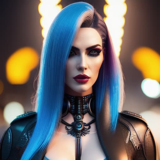  ultra realistic close up portrait ((beautiful pale cyberpunk female with heavy black eyeliner)), blue eyes, shaved side haircut, hyper detail, cinematic lighting, magic neon, dark red city, Canon EOS R3, nikon, f/1.4, ISO 200, 1/160s, 8K, RAW, unedited, symmetrical balance, in frame, 8K hyperrealistic, full body, detailed clothing, highly detailed, cinematic lighting, stunningly beautiful, intricate, sharp focus, f/1. 8, 85mm, (centered image composition), (professionally color graded), ((bright soft diffused light)), volumetric fog, trending on instagram, trending on tumblr, HDR 4K, 8K