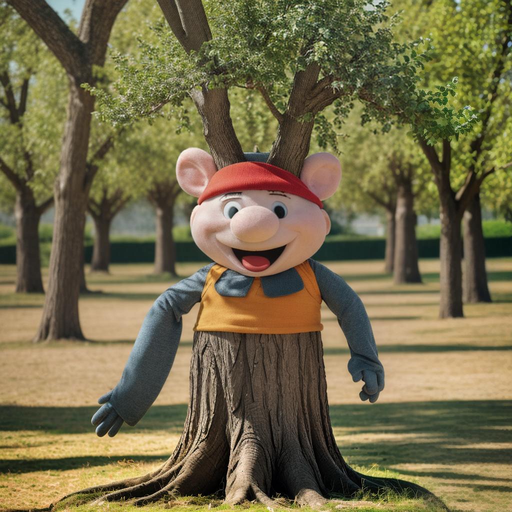  happy tree character