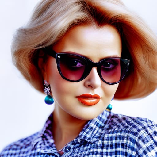 portrait+ style anna semenovich queer face