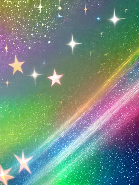  Sparkling star wallpaper with gems and pretty musical notes