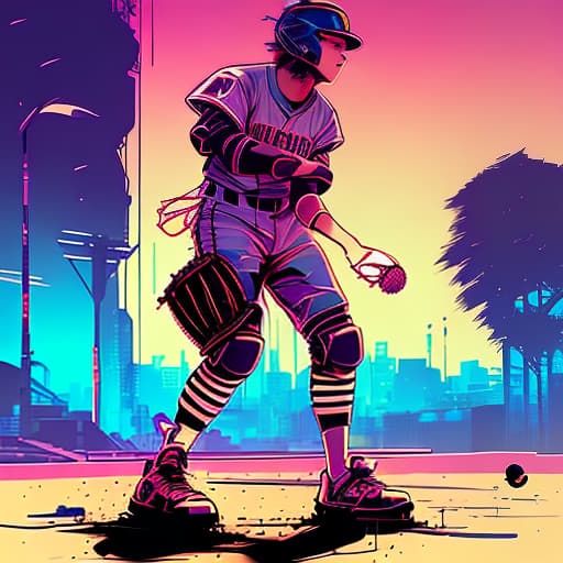 nvinkpunk baseball player