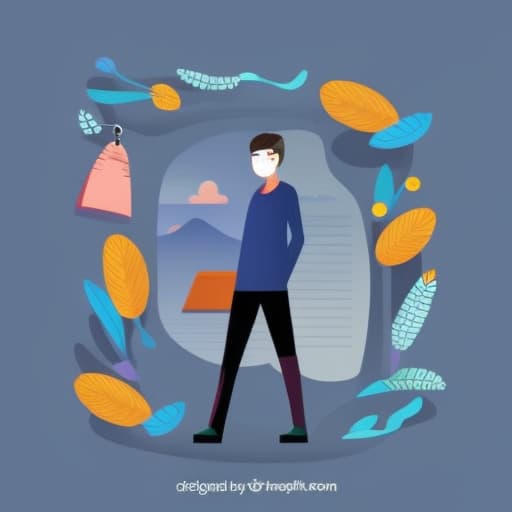 vectorartz Flat 2D illustration of young student select one teacher of row teachers, minimalistic, vector art, white background, white space, ,beatiful