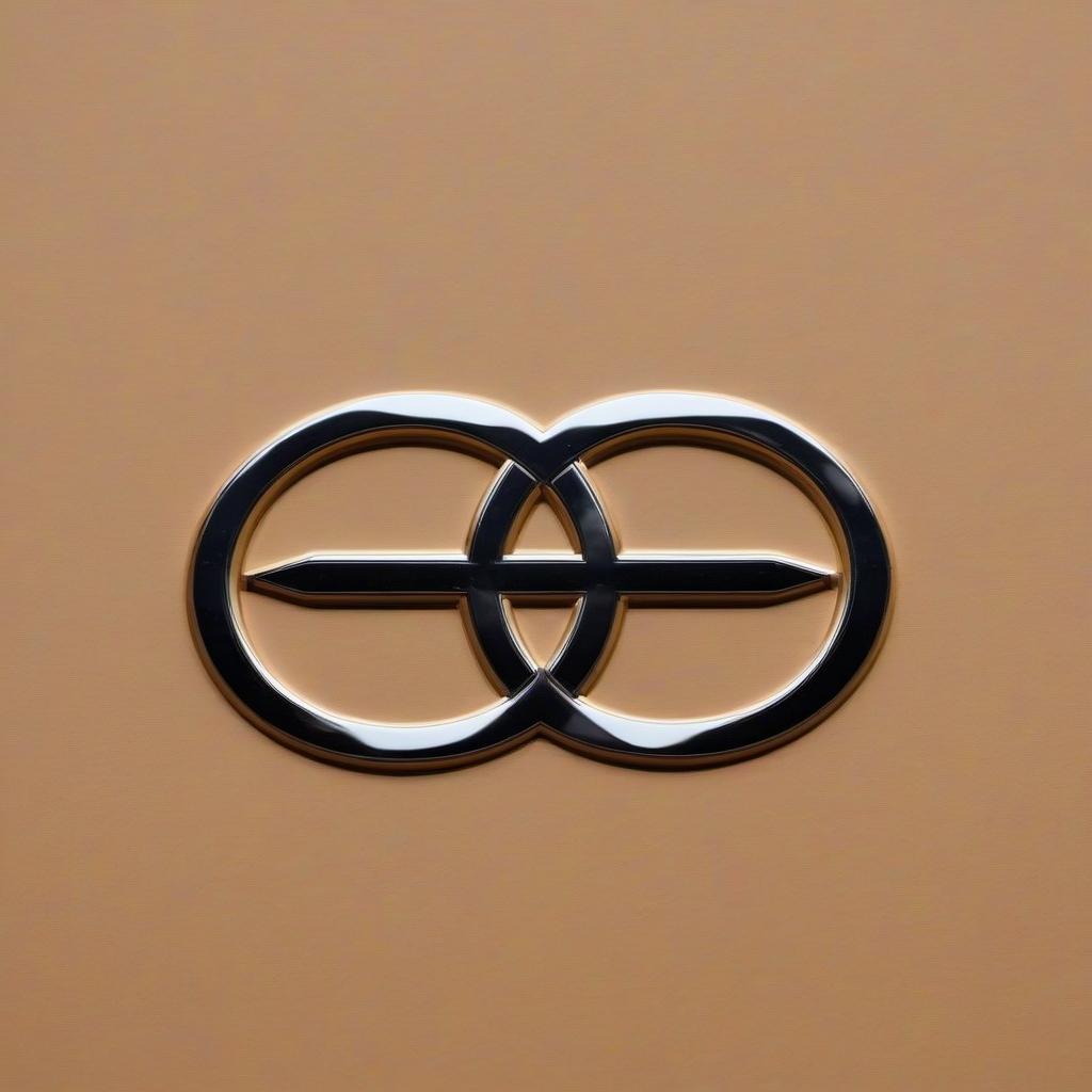  combine the Audi and Volvo logos into one logo.