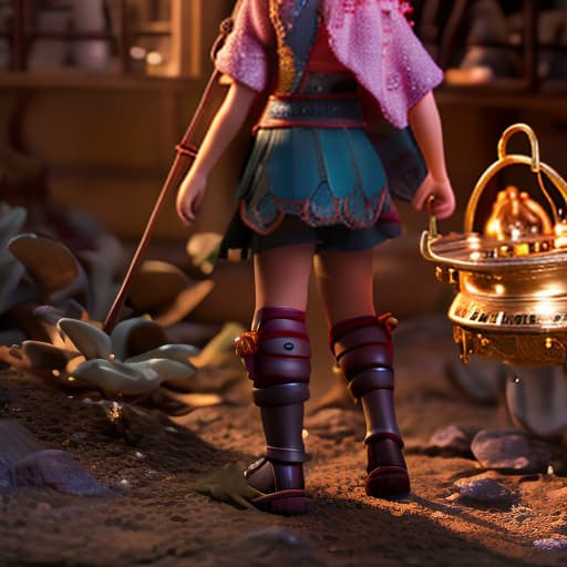 modern disney style short nerd with a baby daughter hyperrealistic, full body, detailed clothing, highly detailed, cinematic lighting, stunningly beautiful, intricate, sharp focus, f/1. 8, 85mm, (centered image composition), (professionally color graded), ((bright soft diffused light)), volumetric fog, trending on instagram, trending on tumblr, HDR 4K, 8K