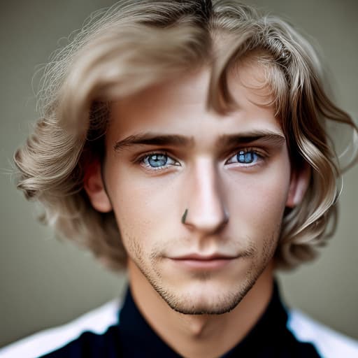 portrait+ style czech homosexual twink blonde very cute dude face