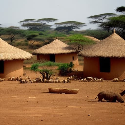  an African homes