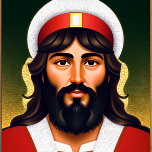  Jesus As A Regaler Palestinian Jew With Olove Skin Palastinian Jewish Black Hair A Palastinian Jewish Black Beard And Deap Lines