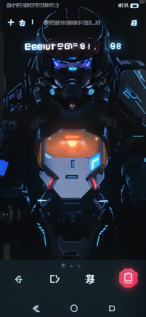  ((mecha)), exosuit, <lora:Mecha:0.8), <lora:add_detail:1.5), ultra sharp, detailed, science_fiction, red and black colors, (((made of computer chips, wires))), glowing in the dark, neon details, intricate, mecha masterpiece, detailed mech armor