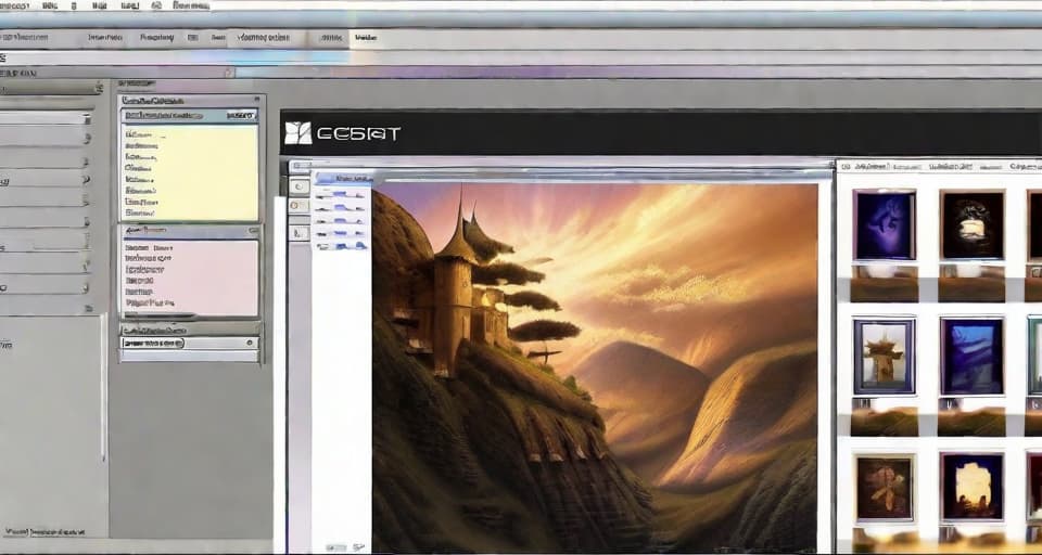  fantasy art, an image of an image editor for a website