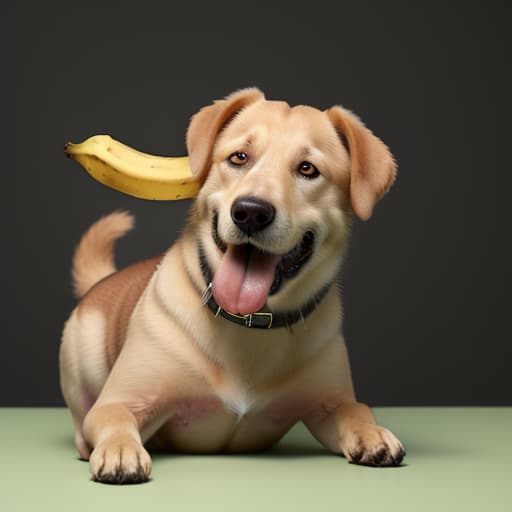  dog eat banana