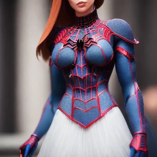 modelshoot style <optimized out>#9d2c3(TextEditingValue(text: ┤Funko Spider-Man├, selection: TextSelection.collapsed(offset: 16, affinity: TextAffinity.downstream, isDirectional: false), composing: TextRange(start: -1, end: -1))) hyperrealistic, full body, detailed clothing, highly detailed, cinematic lighting, stunningly beautiful, intricate, sharp focus, f/1. 8, 85mm, (centered image composition), (professionally color graded), ((bright soft diffused light)), volumetric fog, trending on instagram, trending on tumblr, HDR 4K, 8K