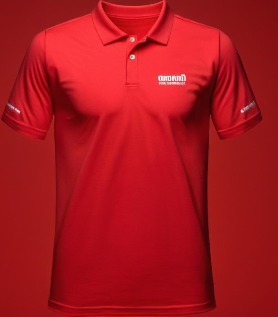 hyper realistic red tshirt