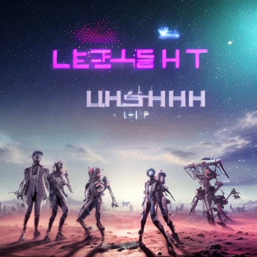 redshift style Un Lightsick sur le thème de la nuit pour un groupe de K-pop, qui s’appelle Starlight