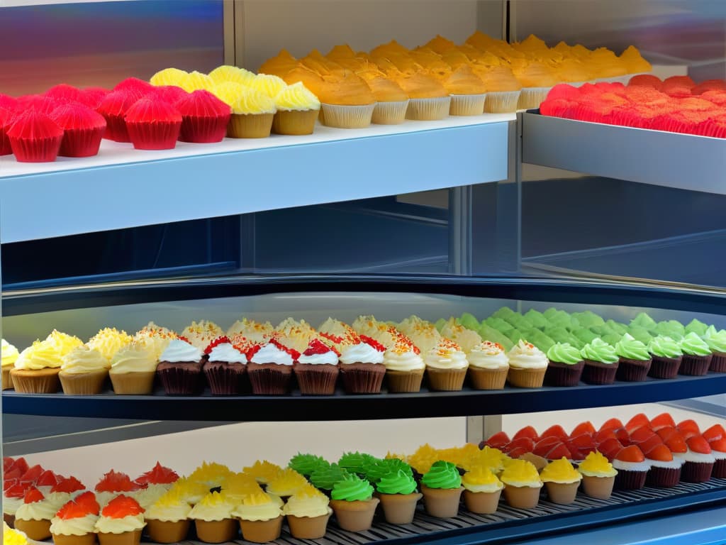  A highresolution, minimalist image of a variety of colorful cupcake and muffin liners neatly arranged in a grid pattern, showcasing different designs and colors to entice bakers and food enthusiasts. The image should be visually appealing and vibrant, capturing the essence of creativity and variety when it comes to choosing the perfect liners for cupcakes and muffins. hyperrealistic, full body, detailed clothing, highly detailed, cinematic lighting, stunningly beautiful, intricate, sharp focus, f/1. 8, 85mm, (centered image composition), (professionally color graded), ((bright soft diffused light)), volumetric fog, trending on instagram, trending on tumblr, HDR 4K, 8K