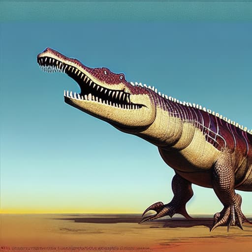  spinosaurus aegyptiacus croc dinosaur