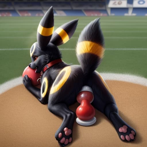  ((Umbreon)), penetration, , , rear view, wide apart, covering face with hands, lying on back, (()), anatomically correct, gaping ,in the center of the stadium, (wearing a Pokemon trainer's cap), public humiliation, in front of witnesses, in the crowd ,knot, dog , feet towards the viewer, lying with his paws towards the viewer, penetration, public indecency, ,sperm in , , , tears, scaredy boy, tongue, ready to , after , sweat, tired, collar, cute,, , presenting , , s,, raised tail, paws,, best quality, shaded, extreme detail, highly detailed, ultradetailed, intricate, realistic, detailed background, hi res, realistic, photography \(artwork